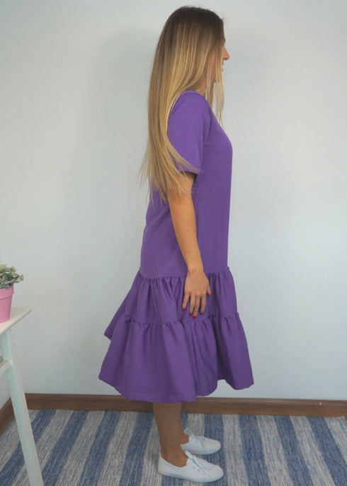The Lakes Dress - Purple Vineyards dubai outfit dress brunch fashion mums