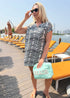 The Large Pouch - Beach Mint dubai outfit dress brunch fashion mums