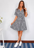 The Lola Shirt Dress - Black Jungle dubai outfit dress brunch fashion mums