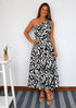 The Marbella Dress - Black Bouquet dubai outfit dress brunch fashion mums