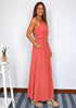 One Size (UK 8 - 16) / Maxi The Marbella Dress - Cy Coral dubai outfit dress brunch fashion mums