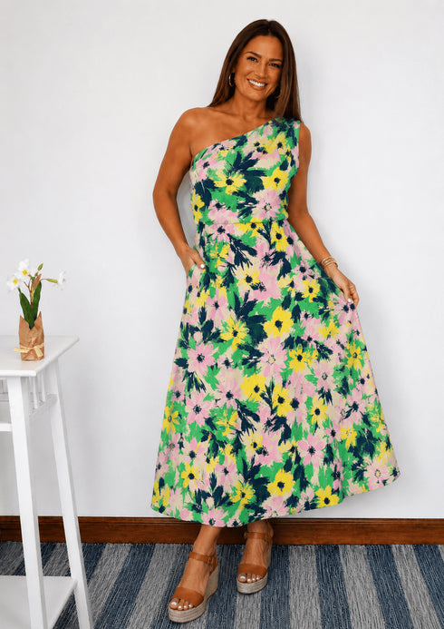 The Marbella Dress Mini - Pink Sunshine dubai outfit dress brunch fashion mums