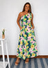 One Size (UK 8 - 16) / Maxi The Marbella Dress Mini - Pink Sunshine dubai outfit dress brunch fashion mums