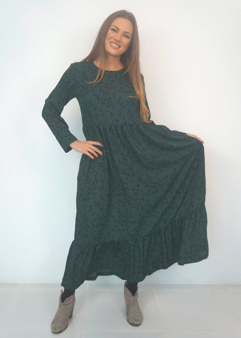 The Marina Dress - Ditsy Forest dubai outfit dress brunch fashion mums