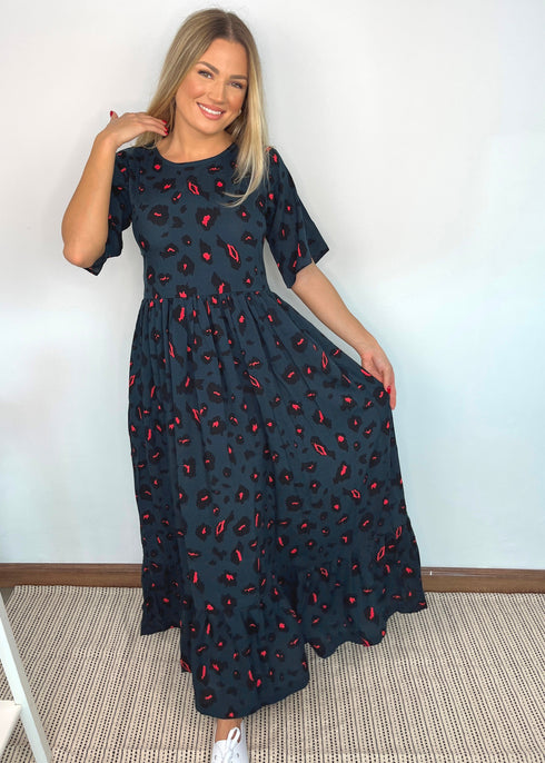 The Marina Dress - Forest Leopard dubai outfit dress brunch fashion mums