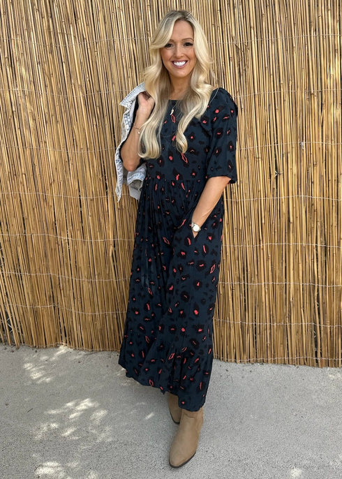 The Marina Dress - Forest Leopard dubai outfit dress brunch fashion mums