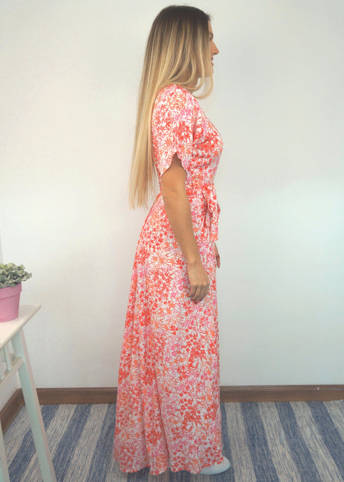 The Maxi Wrap Dress - Copa Cabana dubai outfit dress brunch fashion mums
