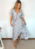 The Maxi Wrap Dress - Pebble Palms dubai outfit dress brunch fashion mums