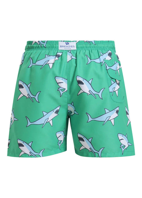 The Men's Swim Shorts - Green Sharks dubai outfit dress brunch fashion mums