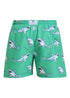 The Men's Swim Shorts - Green Sharks dubai outfit dress brunch fashion mums