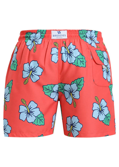 The Men's Swim Shorts - Orange Hibiscus dubai outfit dress brunch fashion mums