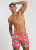 The Men's Swim Shorts - Orange Hibiscus dubai outfit dress brunch fashion mums