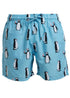 The Men's Swim Shorts - Penguins Baby Blue dubai outfit dress brunch fashion mums