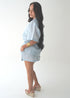 The Neon Star Co-ords - Shirt & Shorts Set - Cy Khaki dubai outfit dress brunch fashion mums