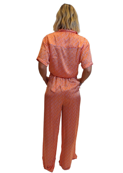 The Neon Star Co-ords - Shirt & Trousers Set - Summer Deco dubai outfit dress brunch fashion mums