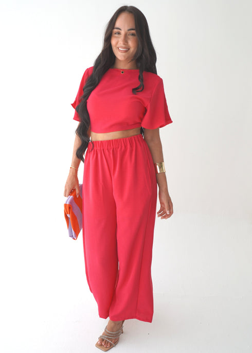 The Neon Star Co-ords - The Resort Set - Cy Coral dubai outfit dress brunch fashion mums