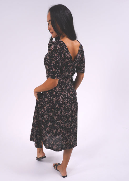 The Pixie Dress - Blushing Midnight dubai outfit dress brunch fashion mums