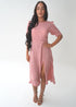 The Pixie Dress - Magenta Falls dubai outfit dress brunch fashion mums