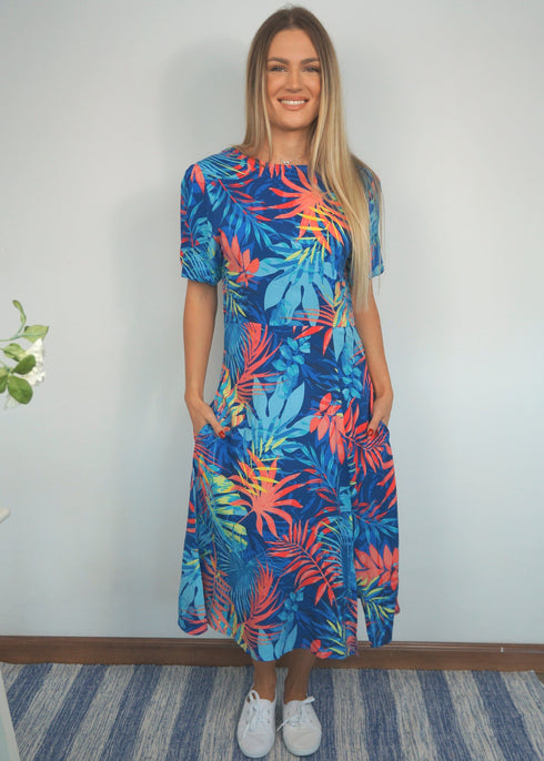 The Pixie Dress - Tropical Storm dubai outfit dress brunch fashion mums