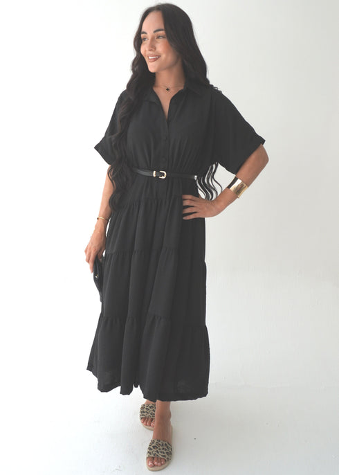 The Riviera Dress - Cy Black dubai outfit dress brunch fashion mums