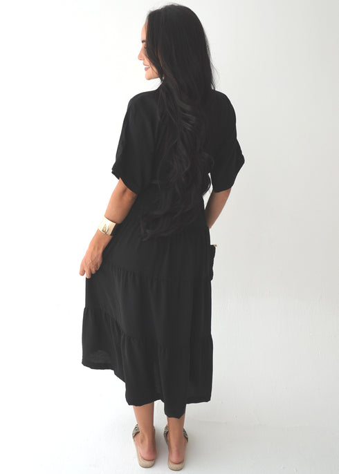 The Riviera Dress - Cy Black dubai outfit dress brunch fashion mums