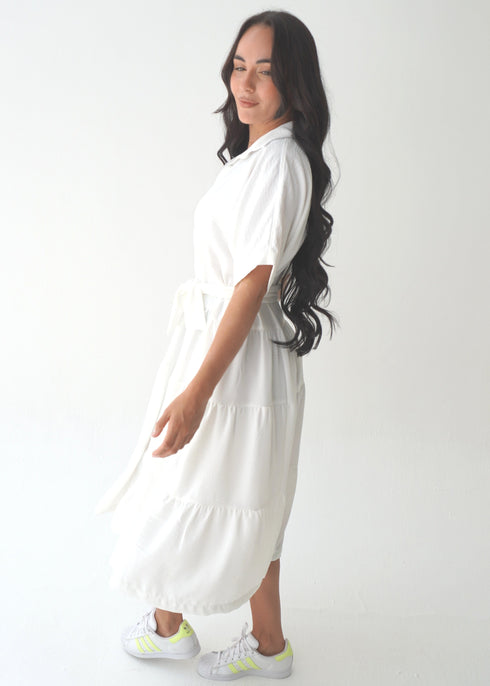The Riviera Dress - Cy White dubai outfit dress brunch fashion mums