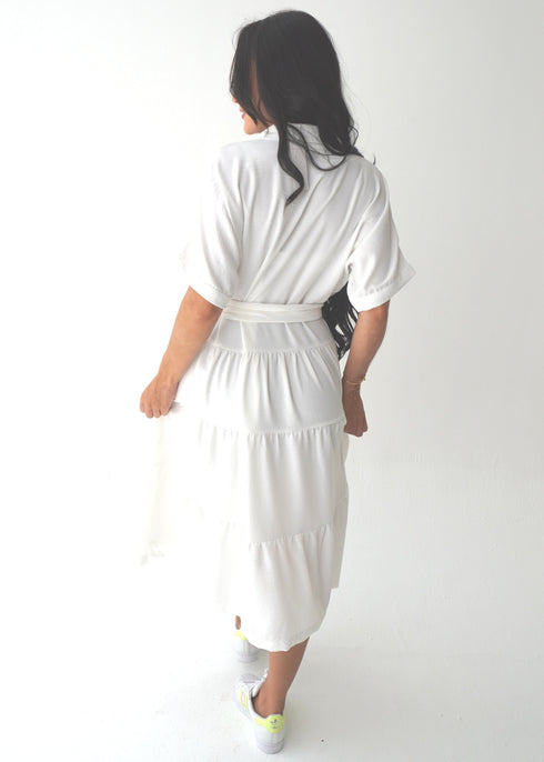 The Riviera Dress - Cy White dubai outfit dress brunch fashion mums