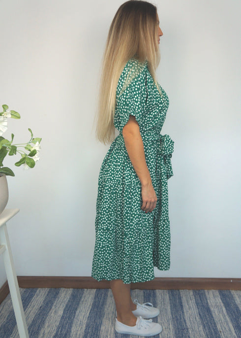 The Riviera Dress - Forest Flowers dubai outfit dress brunch fashion mums