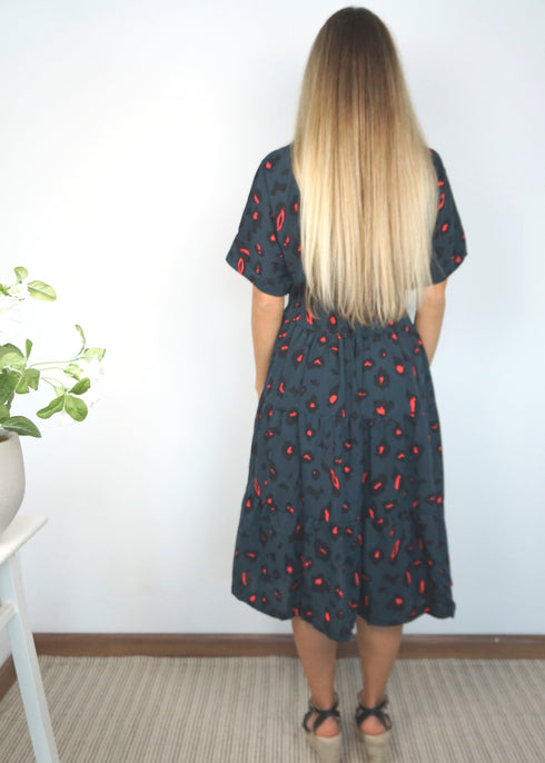 The Riviera Dress - Forest Leopard dubai outfit dress brunch fashion mums