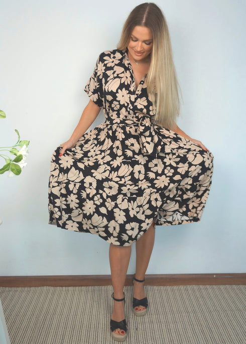 The Riviera Dress - Midnight Style dubai outfit dress brunch fashion mums