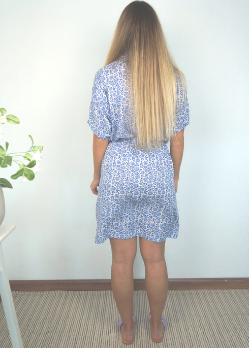 The Shirt Dress - Painted Riviera dubai outfit dress brunch fashion mums