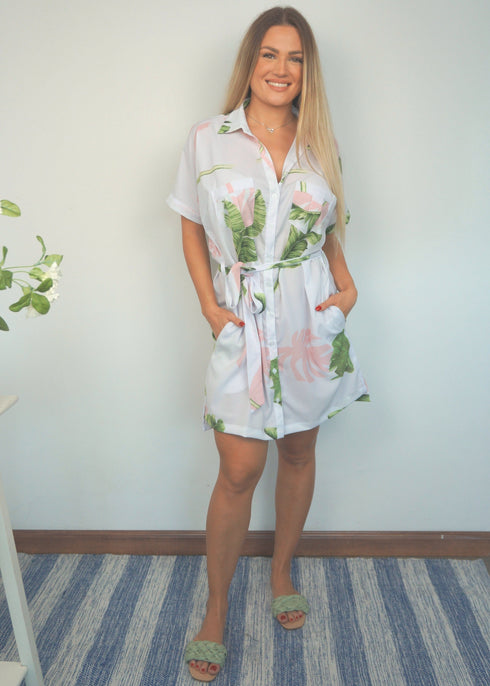 The Shirt Dress - Palm Breeze dubai outfit dress brunch fashion mums