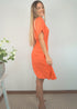The Short Helen Dress - Holiday Coral dubai outfit dress brunch fashion mums