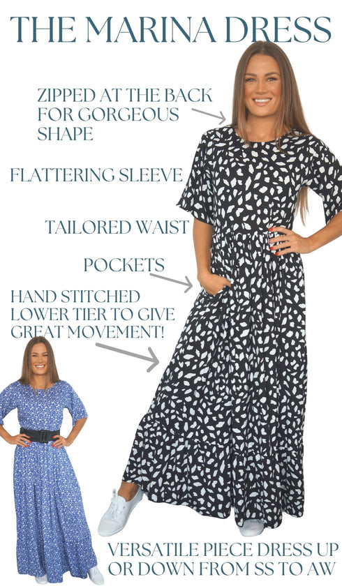The Short Marina Dress - Pretty Woman dubai outfit dress brunch fashion mums
