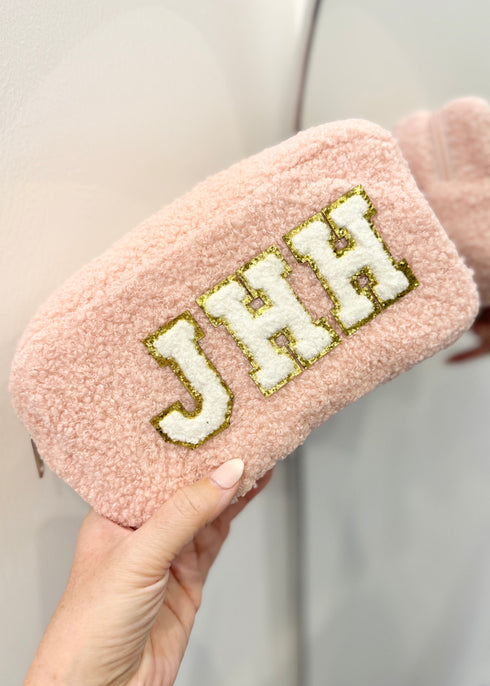 The Teddy Pouch - 2 Letters Personalised dubai outfit dress brunch fashion mums