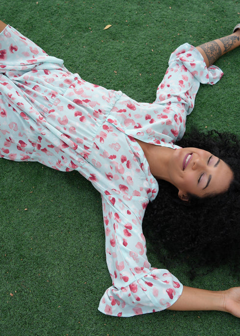 The Tiered Dress - Mint Kisses dubai outfit dress brunch fashion mums