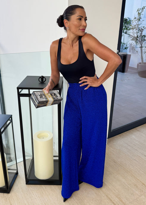 The Tivoli Trousers - Royal Sparkle dubai outfit dress brunch fashion mums