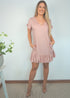The V Flirty Anywhere Dress - Dusty Pink dubai outfit dress brunch fashion mums