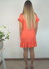 The V Flirty Anywhere Dress - Holiday Coral dubai outfit dress brunch fashion mums