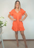 The V Flirty Anywhere Dress - Holiday Coral dubai outfit dress brunch fashion mums