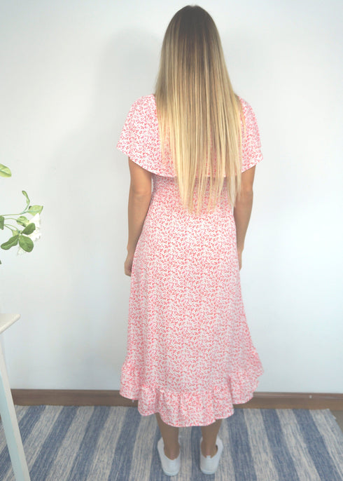 The Venice Dress - Ditsy Lipstick dubai outfit dress brunch fashion mums