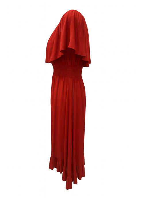 The Venice Dress - Mac Red dubai outfit dress brunch fashion mums