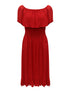 The Venice Dress - Mac Red dubai outfit dress brunch fashion mums