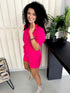 The Vicki Romper - Cy Fuschia dubai outfit dress brunch fashion mums