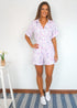 The Vicki Romper - Feathered Floral dubai outfit dress brunch fashion mums