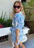 The Vicki Romper - Painted Seaside dubai outfit dress brunch fashion mums