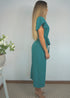 The Wrap Jumpsuit - Classic Teal dubai outfit dress brunch fashion mums