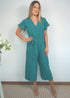 The Wrap Jumpsuit - Classic Teal dubai outfit dress brunch fashion mums