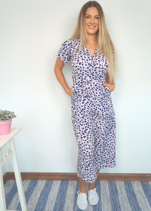 The Wrap Jumpsuit - Hamptons Weekend dubai outfit dress brunch fashion mums
