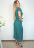 The Wrap Jumpsuit - Jade Jungle dubai outfit dress brunch fashion mums